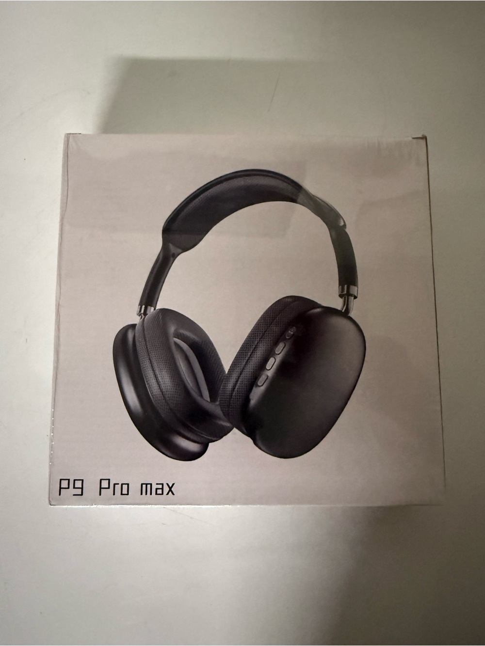 P9 Pro Max Over-Ear wireless Bluetooth Headphones - Black